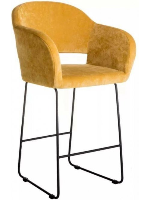 Барный стул Oscar желтый / линк