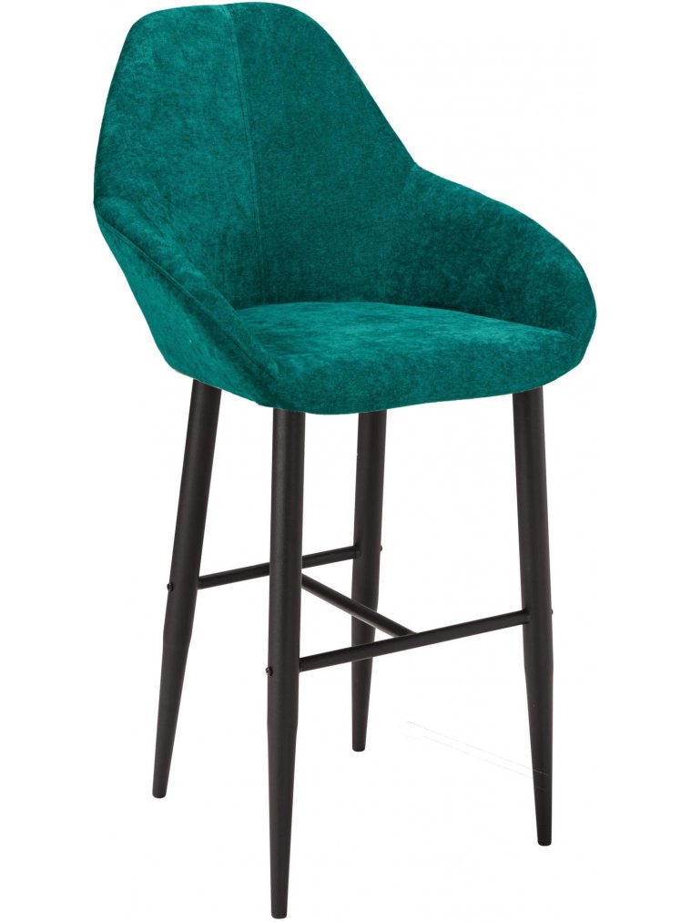 Барный стул Kent изумрудный / черный