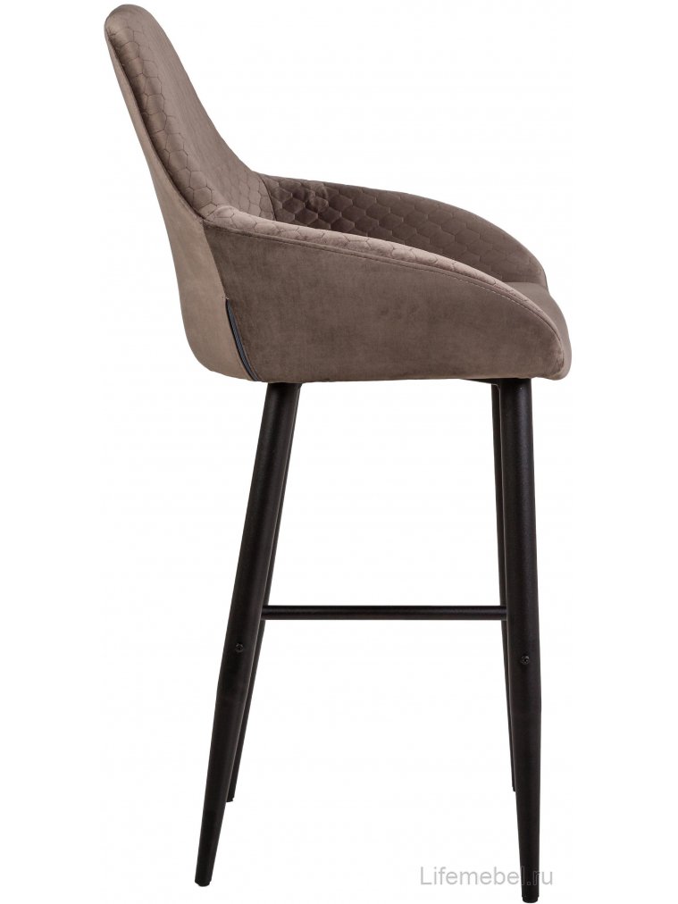 Барный стул Kent карб / чёрный