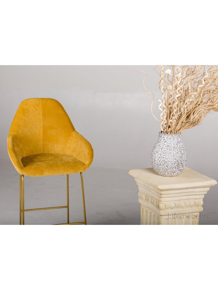 Барный стул / Кресло Kent Жёлт / Линк Золото