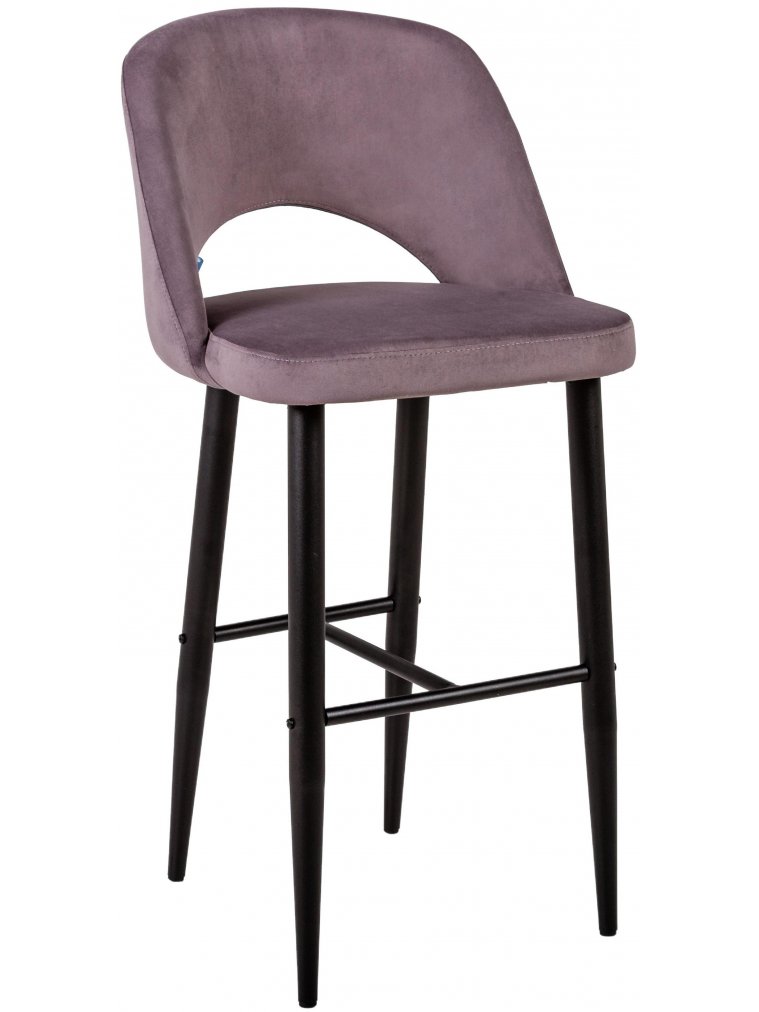 Барный стул Lars Эко коричневый / чёрный