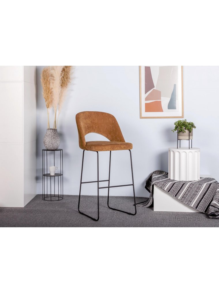 Барный стул Lars Линк коричневый