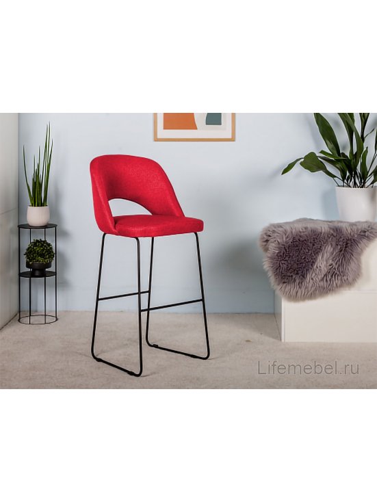 Барный стул Lars Линк красный