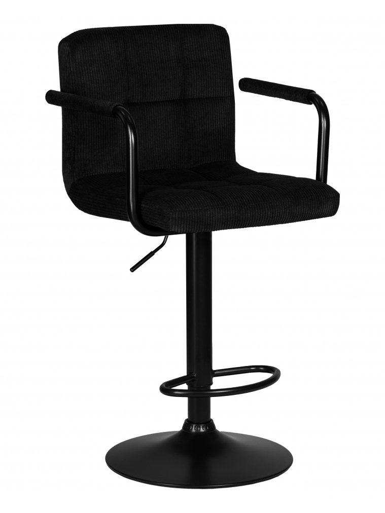 Барный стул Kruger Arm Black черный