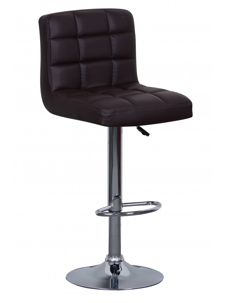 Барный стул Kruger T-808H-1 brown leather