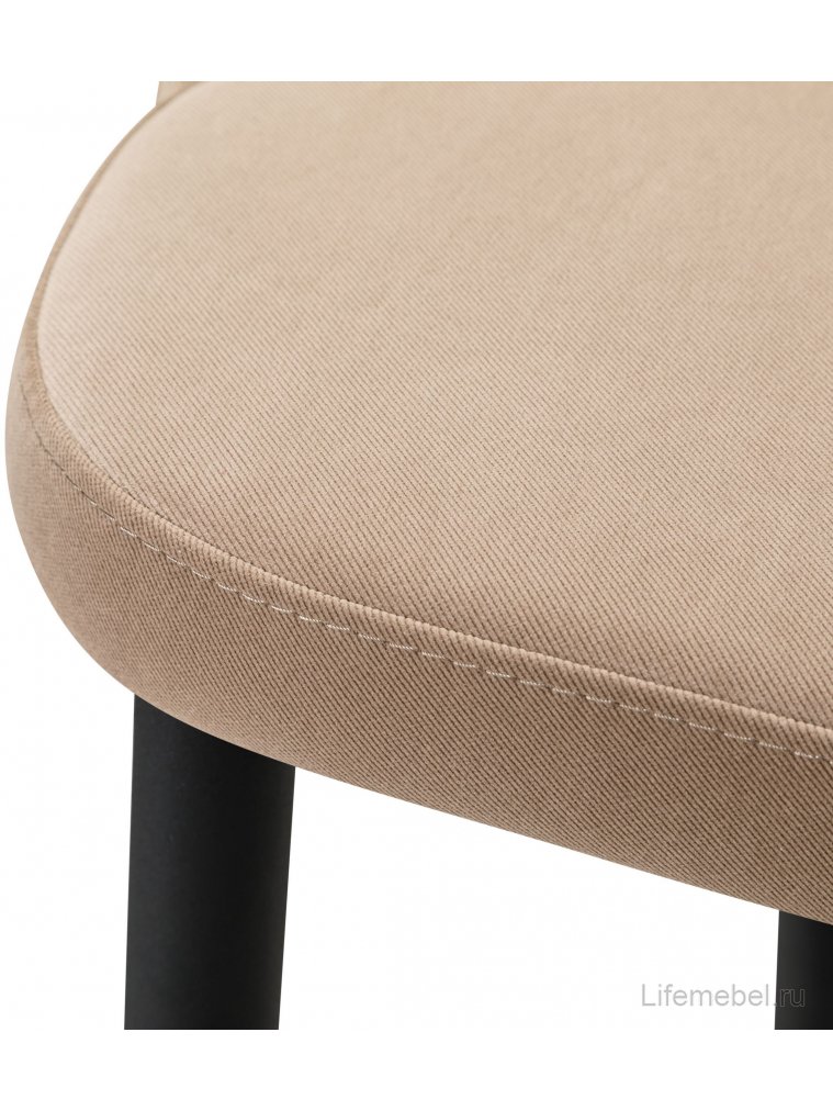 Барный стул Lars Diag beige / черный