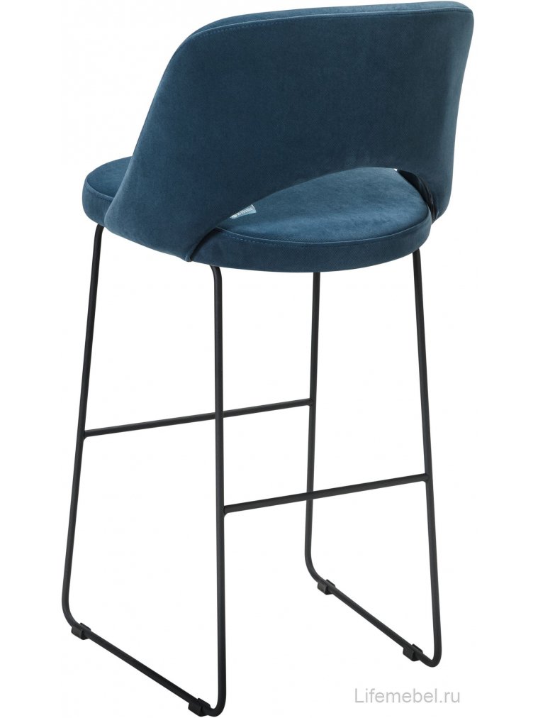 Барный стул Lars Diag blue / линк