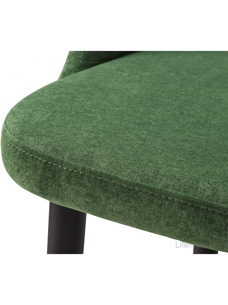 Барный стул Lars зеленый / черный