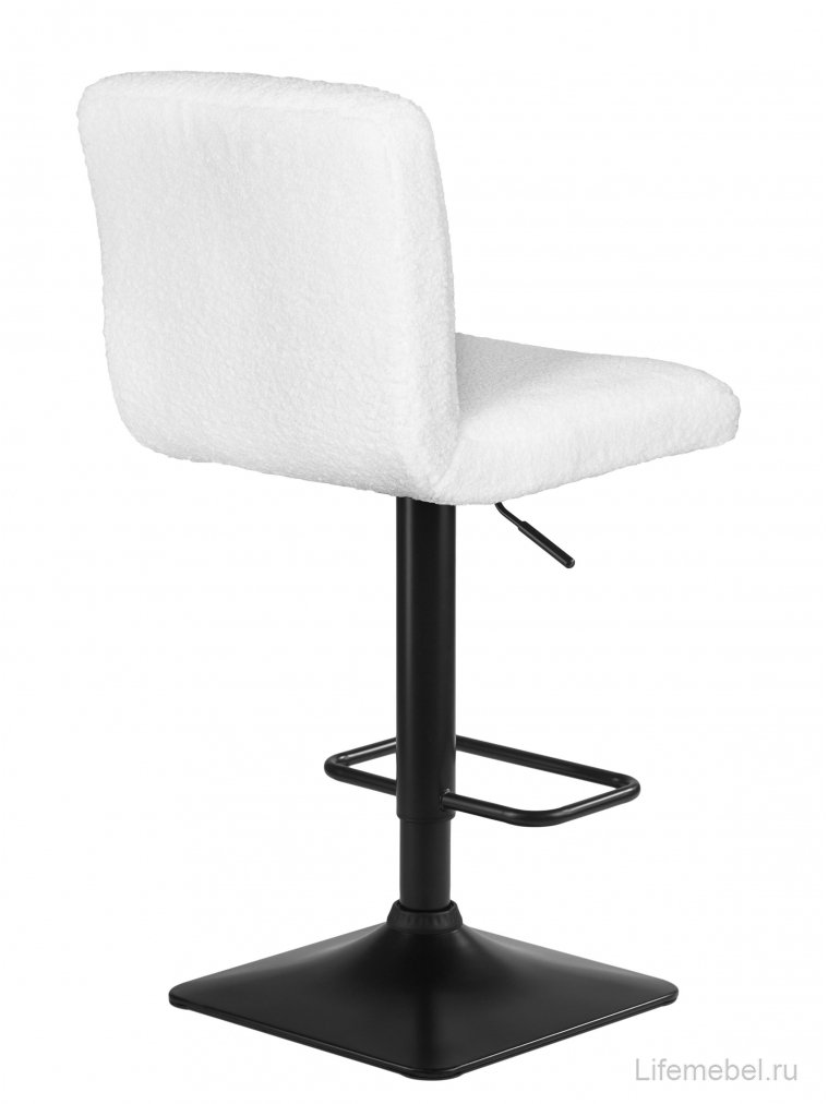Барный стул Leo белый / черный