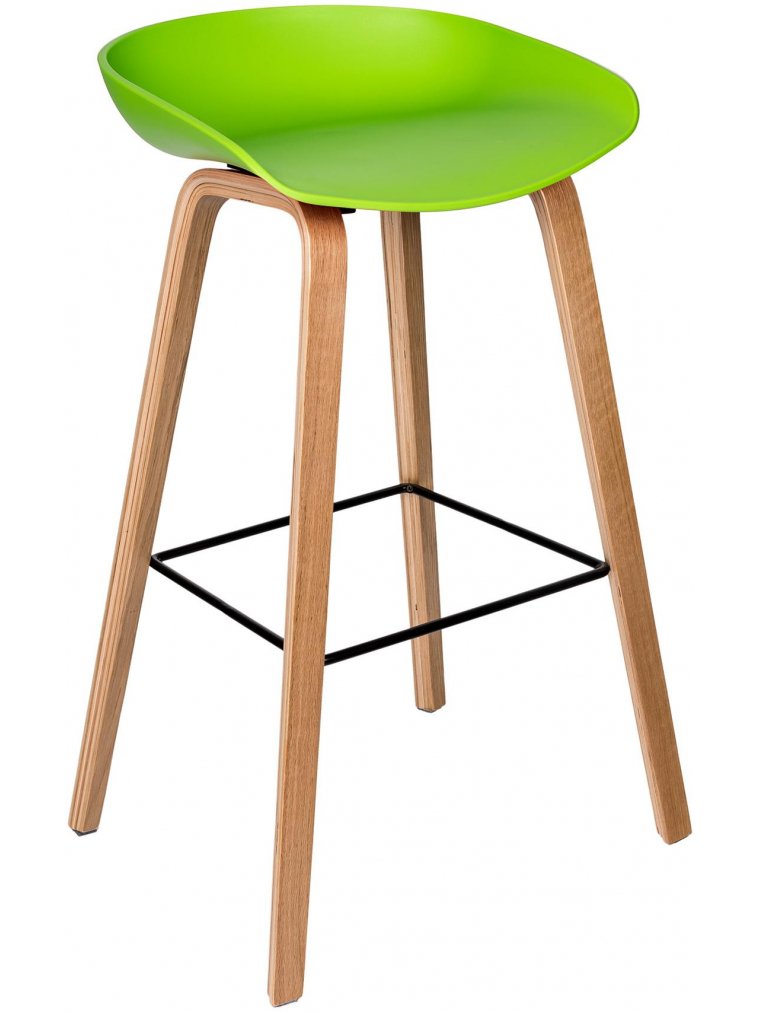 Барный стул Вирта зеленый