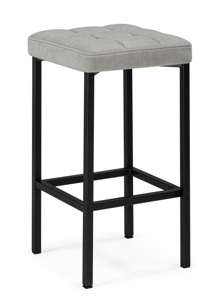 Полубарный стул Лофт мадера 20 / черный матовый