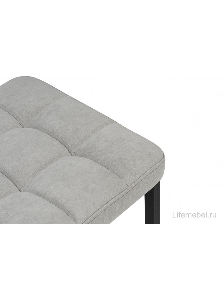 Полубарный стул Лофт мадера 20 / черный матовый