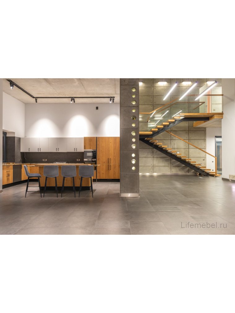 Барный стул Luka темно-серый