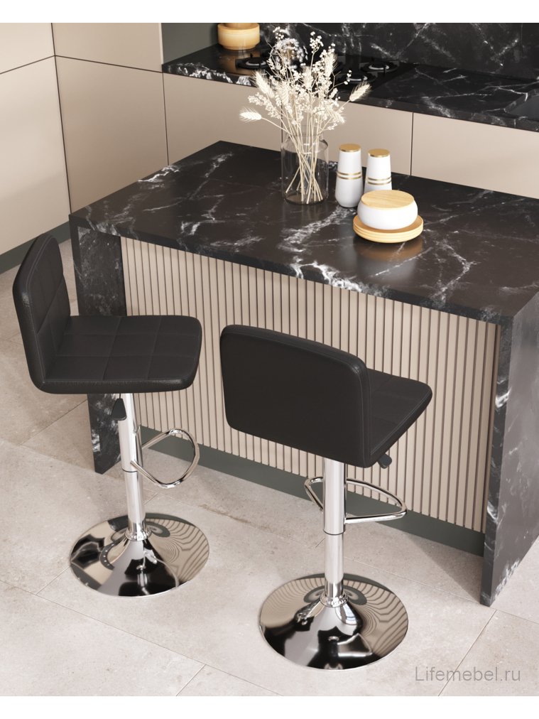 Барный стул Джуди NEW, черный NP