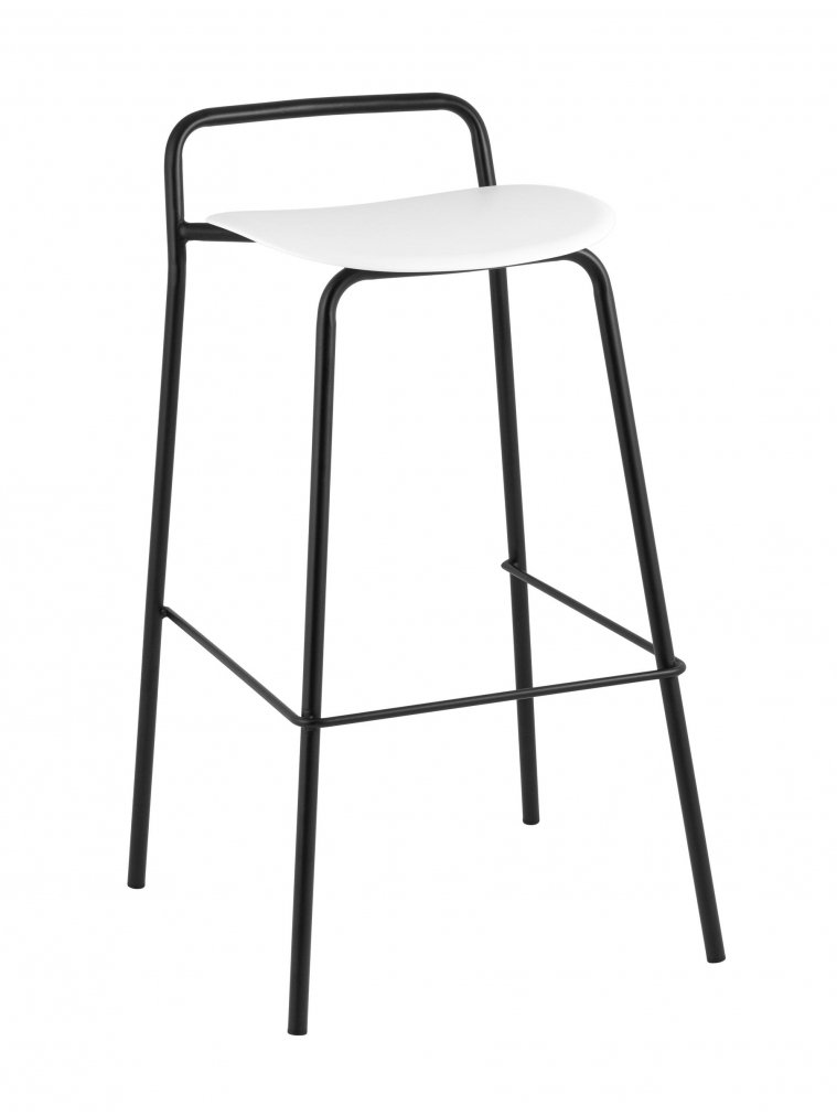Барный стул Векторн, белый