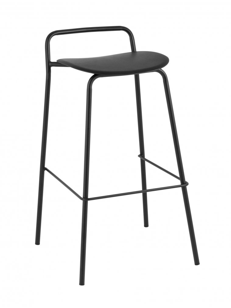 Барный стул Векторн, черный