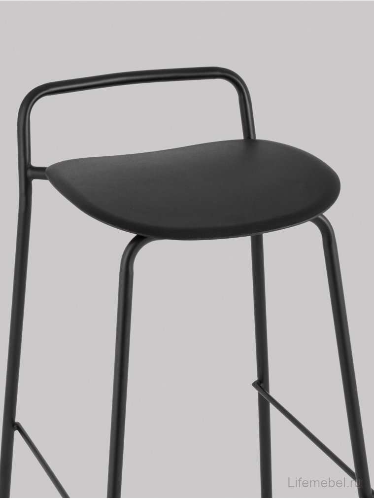 Барный стул Векторн, черный