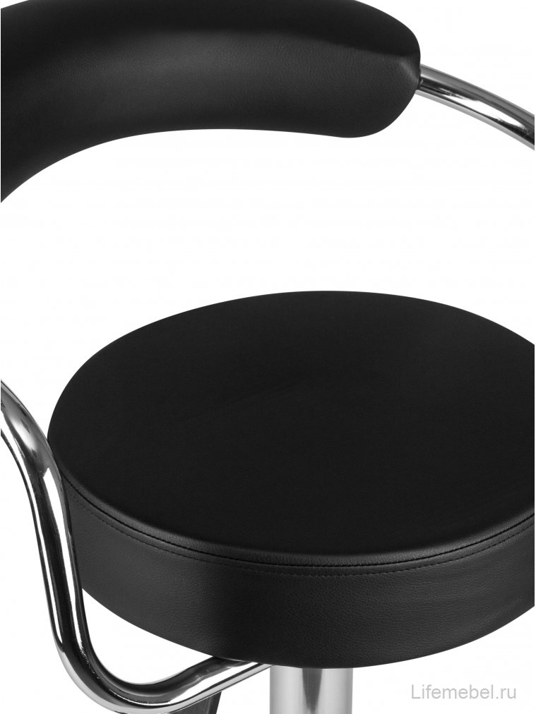 Барный стул 5013-LM Marta черный / хром