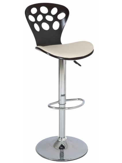 Барный стул JY-1958 brown / beige №4