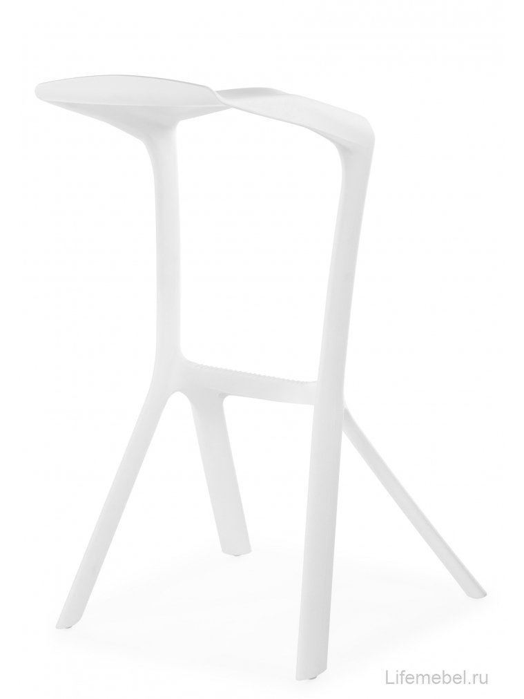 Барный стул Mega white