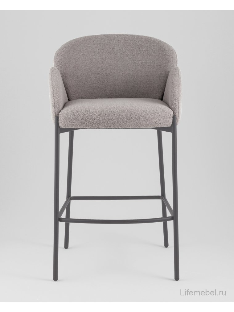 Барный стул Мелира серый