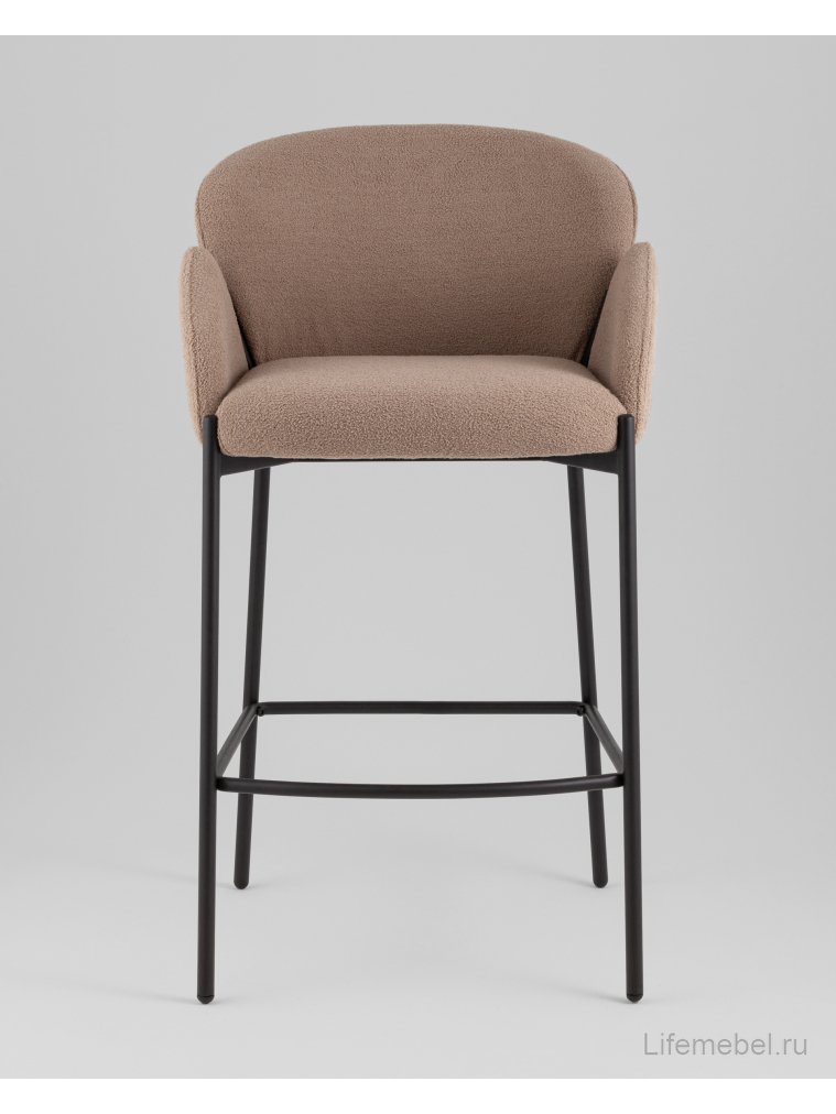 Барный стул Мелира светло-коричневый / черный