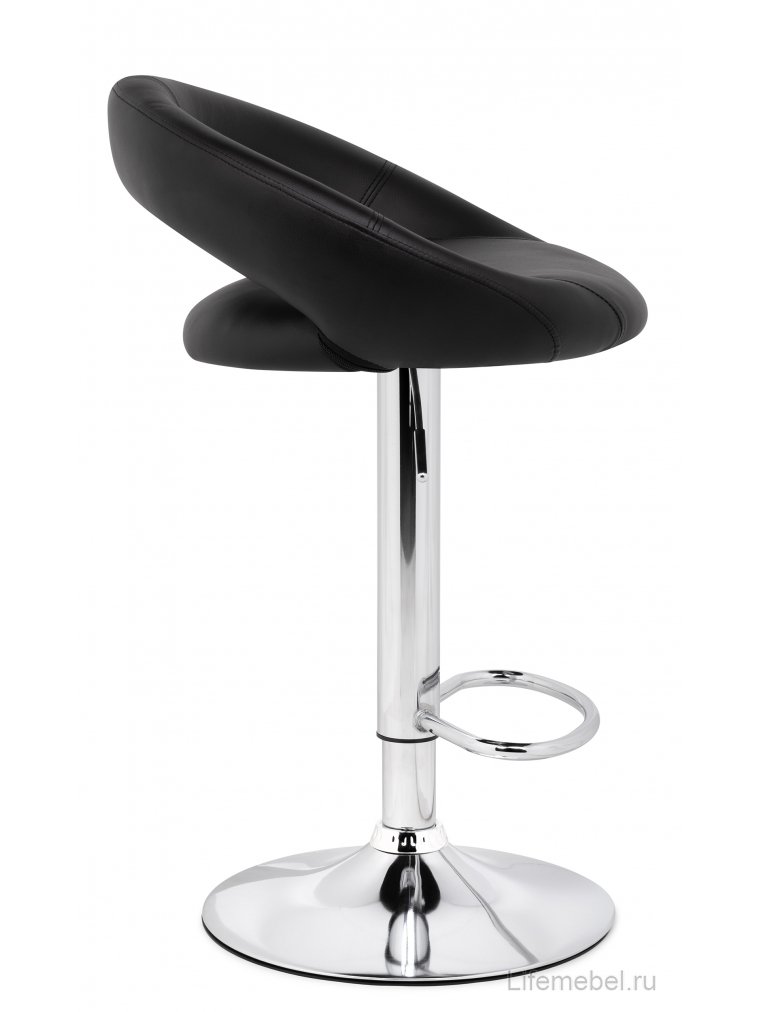 Барный стул Oazis black / chrome
