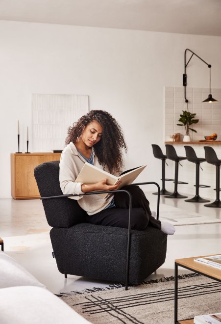 Барный стул Orlando-T черный