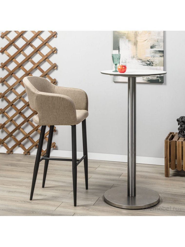 Барный стул Oscar Сканди браун / черный