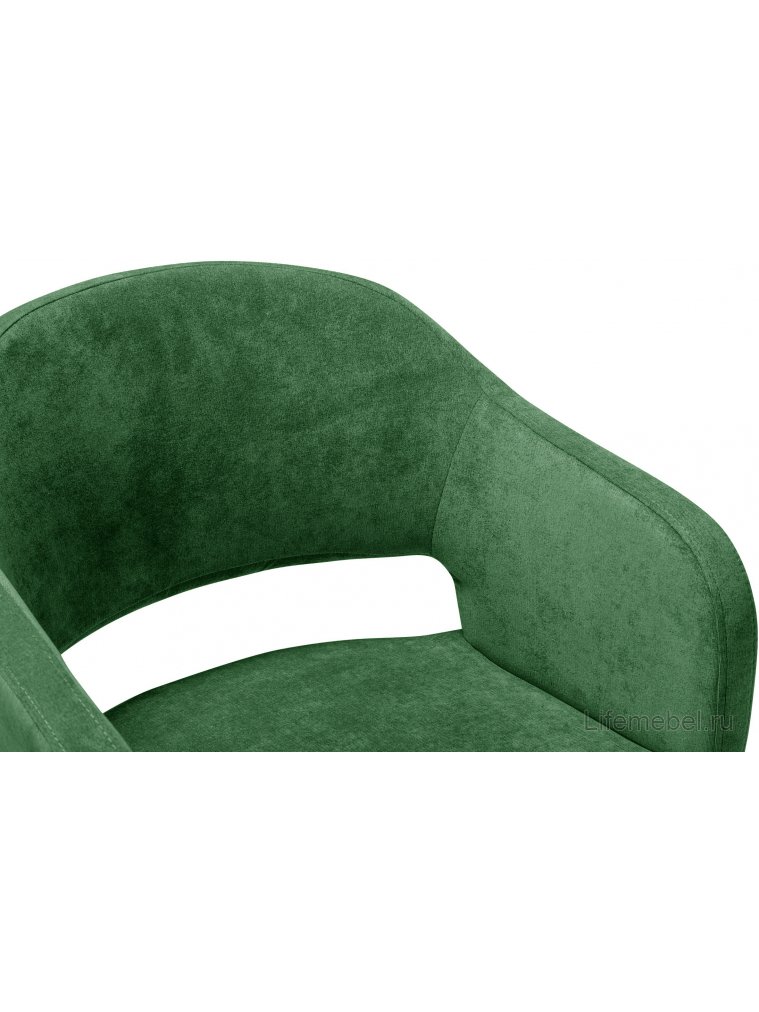 Барный стул Oscar зеленый / золото