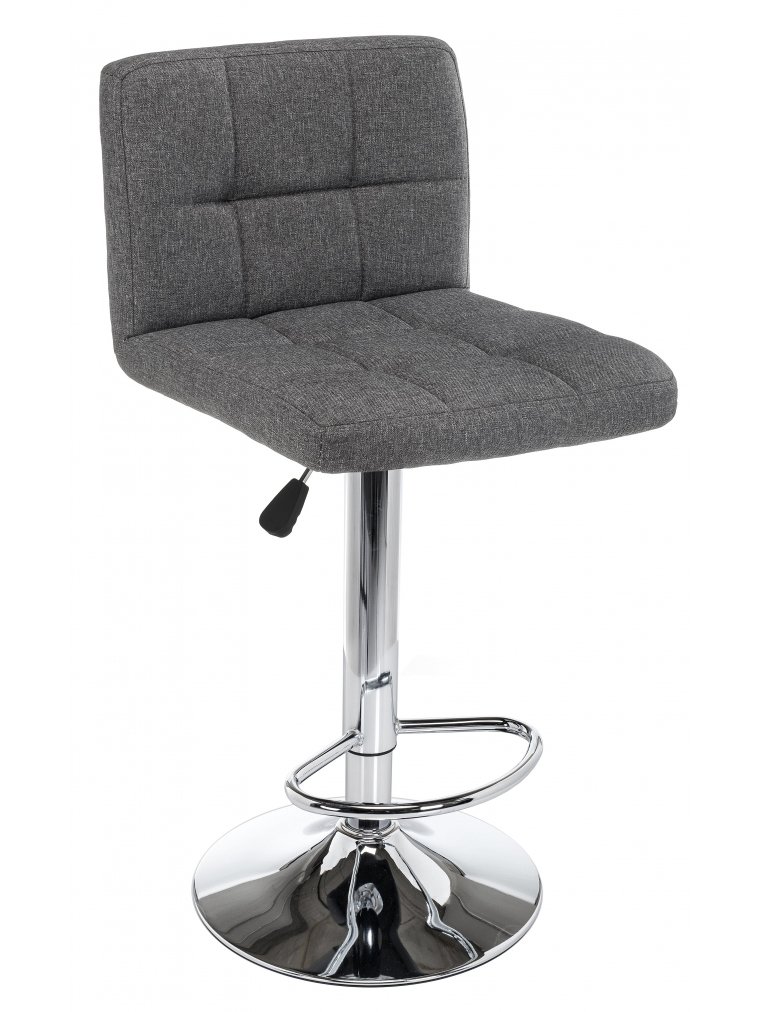 Барный стул Paskal grey fabric