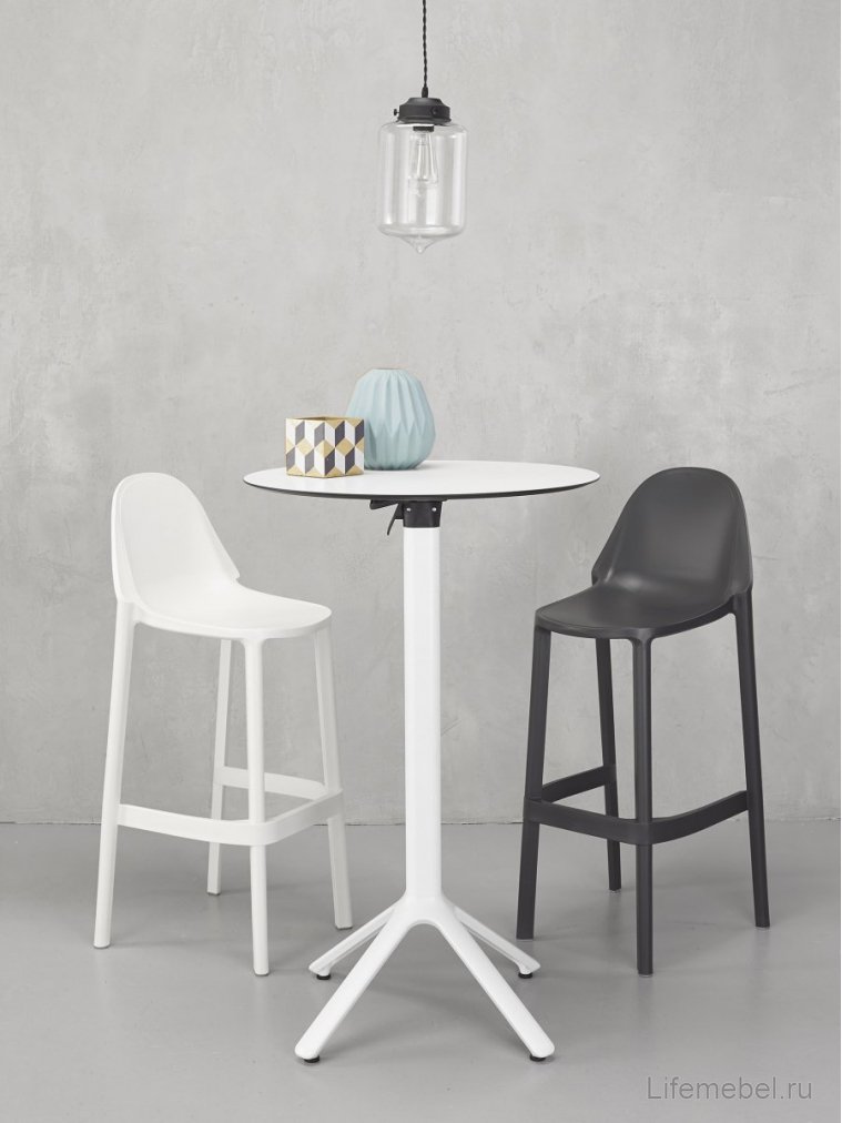 Барный стул Piu лен