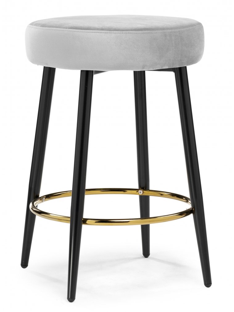 Барный стул Plato light gray