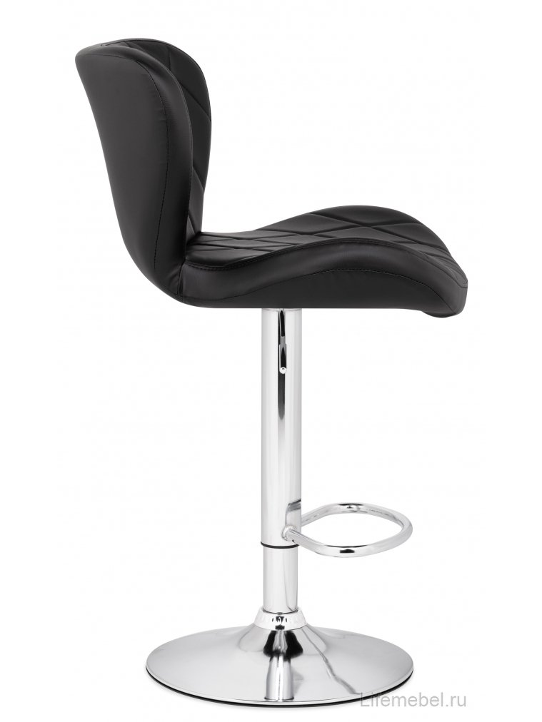 Барный стул Porch black / chrome
