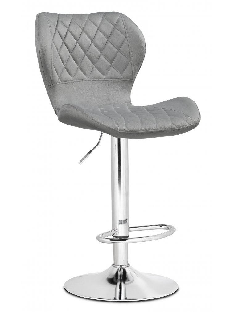 Барный стул Porch chrome / gray