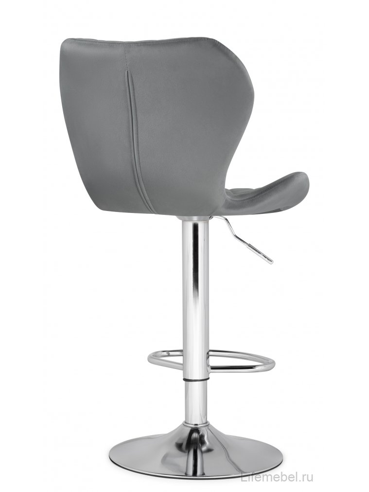Барный стул Porch chrome / gray