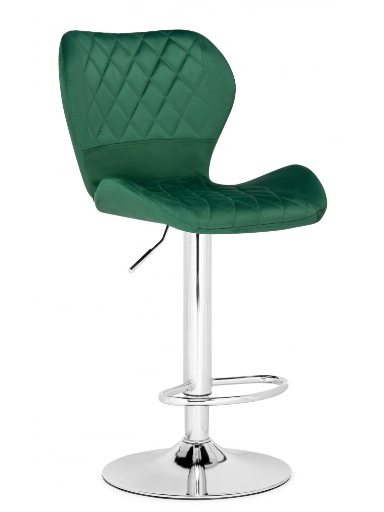 Барный стул Porch green / chrome