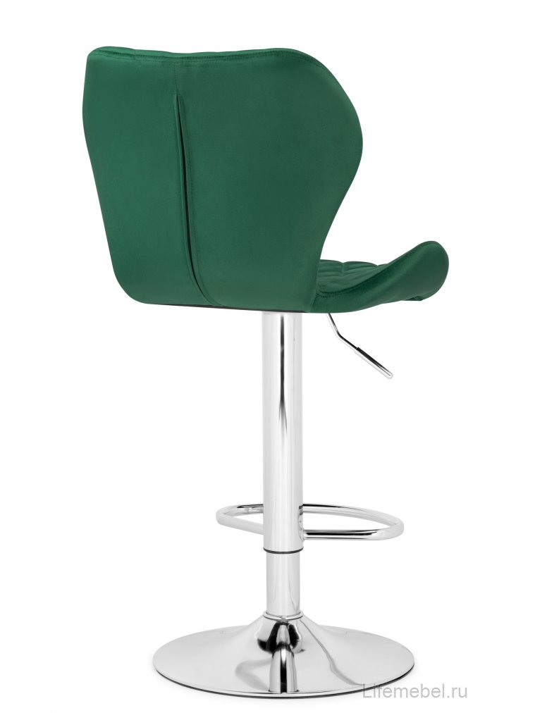 Барный стул Porch green / chrome