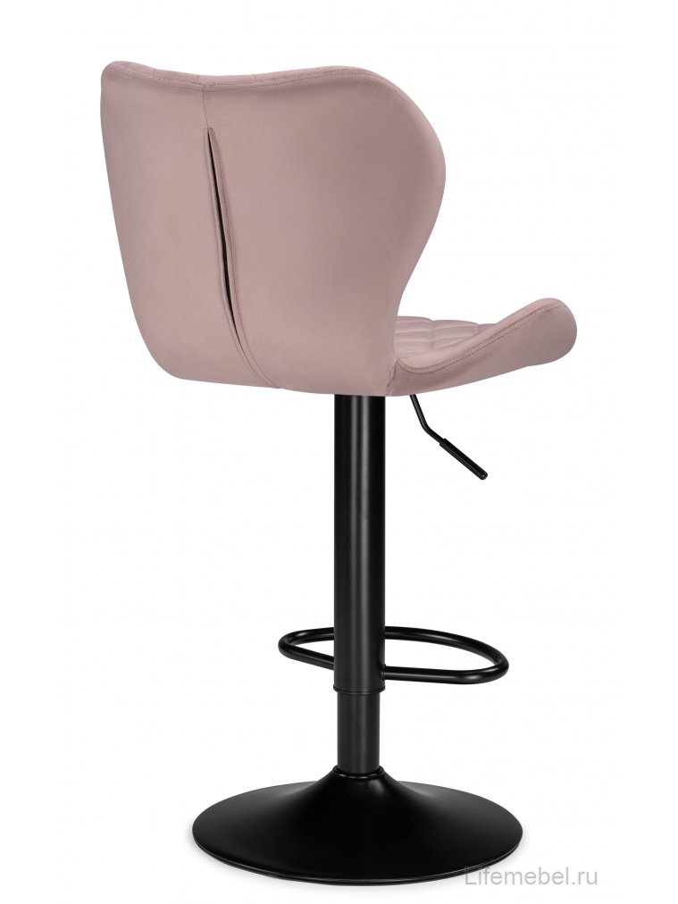 Барный стул Porch pink / black