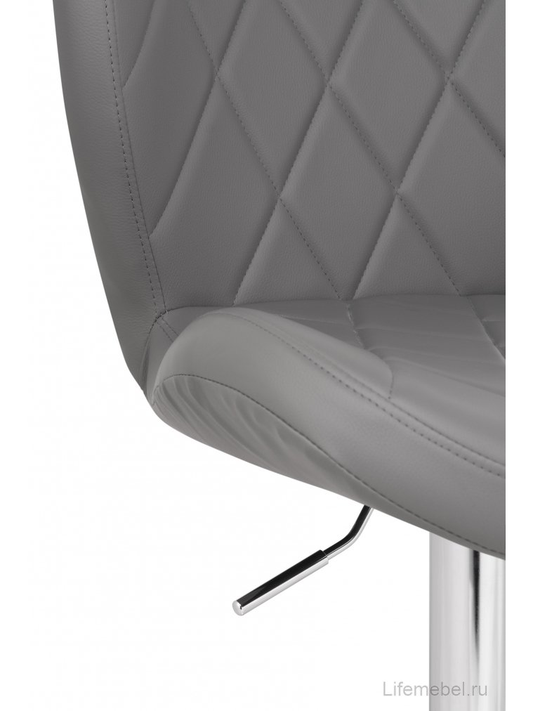 Барный стул Porch gray / chrome