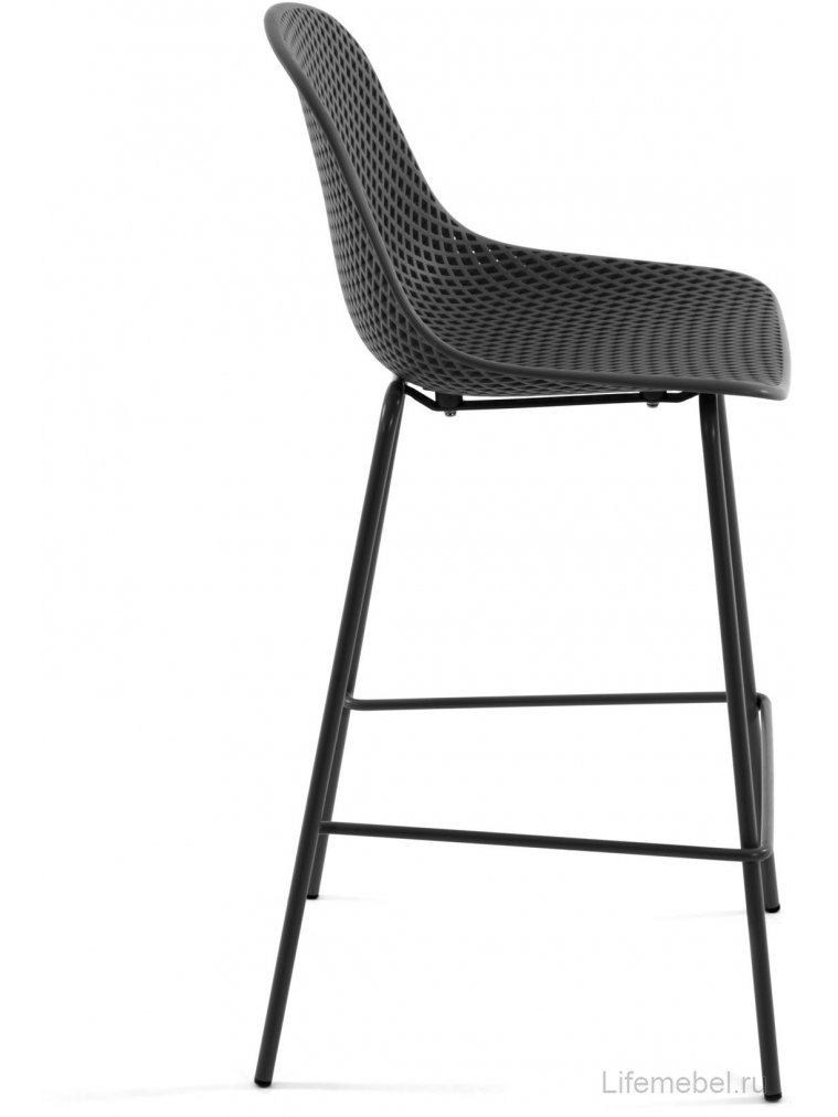 Барный стул Quinby серый