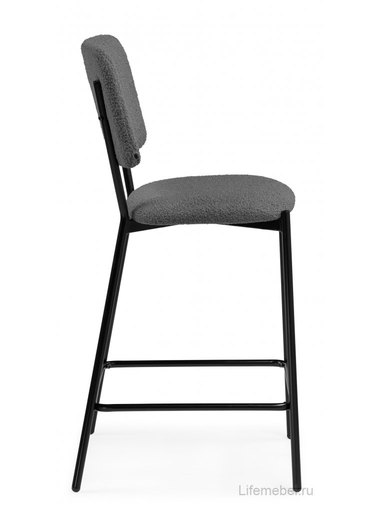 Полубарный стул Reparo bar dark gray / black