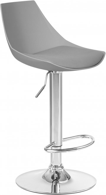 Барный стул Rocky серый