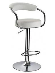 Барный стул Ronan T-305G white leather