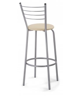 Барный стул Sadov ваниль в крапинку / светлый мусс
