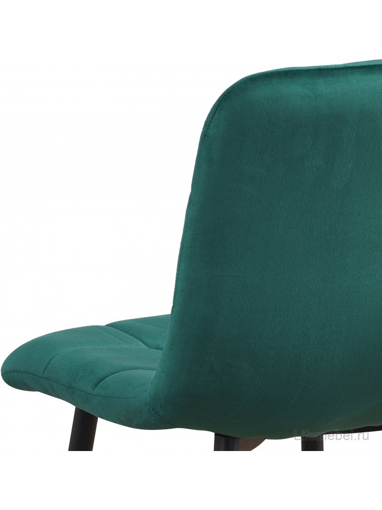 Барный стул Bronx BC809 изумруд 56 / черный