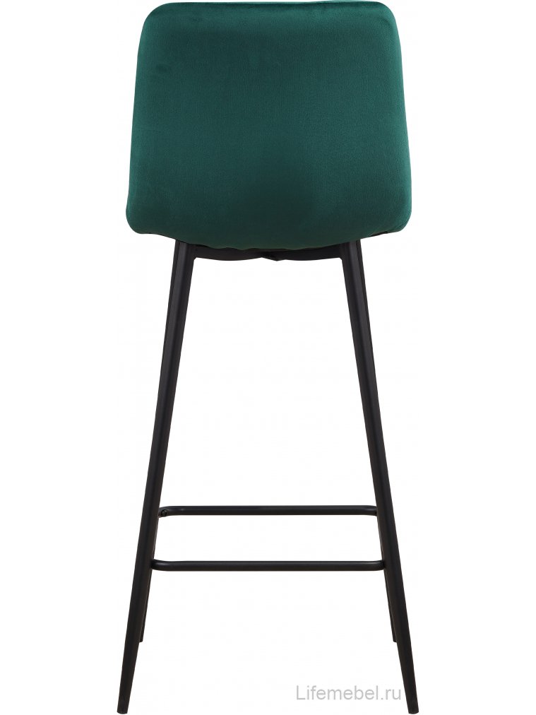 Барный стул Bronx BC809 изумруд 56 / черный