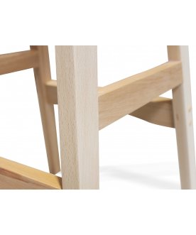 Барный стул SHT-ST31/S65 бежевый / прозрачный лак