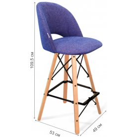 Барный стул SHT-ST34 / S80