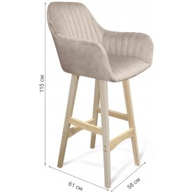 Барный стул SHT-ST38-1 / S65